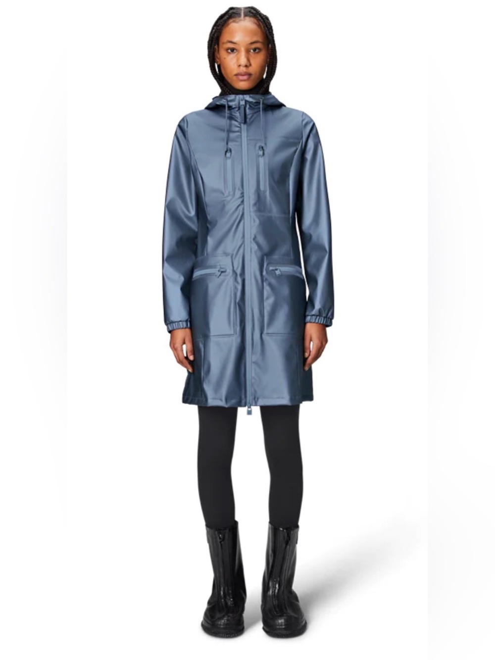 Rains Cargo Curve Jacket NWT Size M